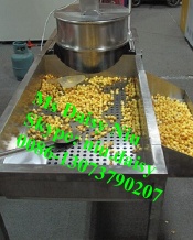 automatic round popcorn puffing machine