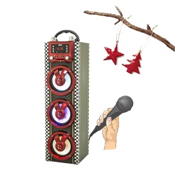 manufacturer producing new arrival home theater super sound box active tower multimedia karaoke speaker