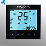 High quality hvac system air condition remote control adjustable internet rs485 modbus room thermostat