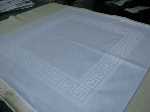 100% cotton Damask Table Cloth and Napkin cloth - guangdafz