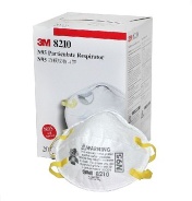 3M Particulate Respirator 8210, N95 - 8210