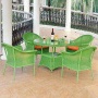 Outdoor wicker dining sets
