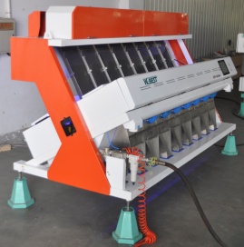 large capacity 8 chute model optical rice color sorting machine with best price
