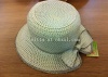 Woman hat - Plain Paper Braid Visor Hat - V4-1