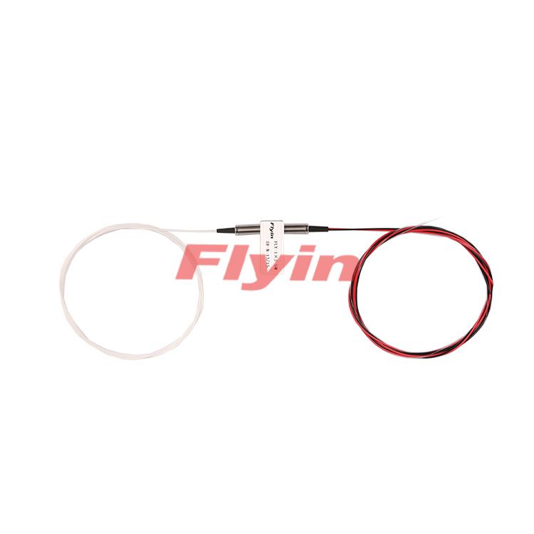 Flyins 1x2 Magneto-optical Switch with Low Insertion Loss &WDL