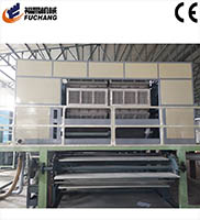 Roller type egg tray making machine pulp molding machinery