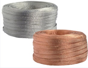 2016 New High Quality Cheap Price Bare Tinned Copper Braid Connector Copper Braid Wire From Glb