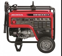 Honda EB5000 5,000 Watt Industrial Portable Generator With IAVR Technology