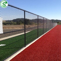 Guangzhou fence supplier hot sale pvc coated chain fence for project