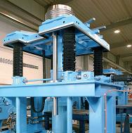 Metal bellow expansion joint forming machine