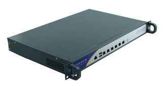 1U Chassis network gateway firewall computer with 6*RJ45 LAN port I3-3240/3.4GHz processor motherboard - R673A