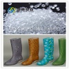 Transparent PVC granules for waterproof shoes