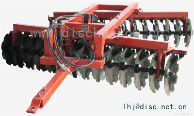 mounted offset disc harrow in farm machinery