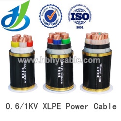 0.6 / 1KV PVC Insulated Low Voltage Electric Power Cable