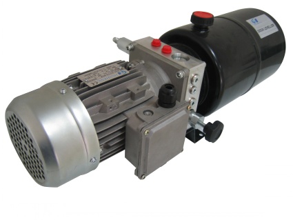 DC/AC Mini hydraulics power unit