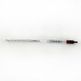 Alcohol hydrometer with thermometer 0-30C HX-1024 alcohol meter measuring 0-100 alcoholometer