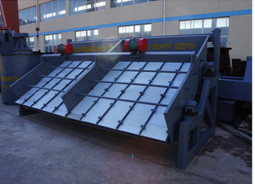 High frequency fine-mesh vibrating screen
