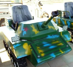 kids tank for outdoor playground park - amusement tank