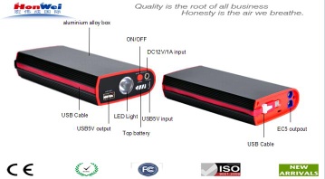 9,000mAh Car Jump Starter, with 200A starting current