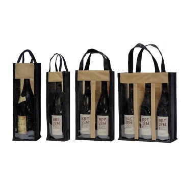 PVC Window Wine Bags(KM-WNB0051) Promotion Packing Bags - 4060340
