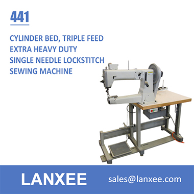Lanxee 441 Single Needle Cylinder Bed Heavy Duty Sewing Machine
