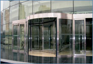 2-wing automatic revolving door