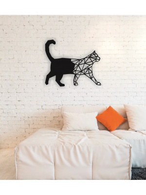 Linewallart Cat Wall Art Design For Home And Ofice