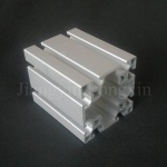80x80mm aluminum profile for industry with silver anodized