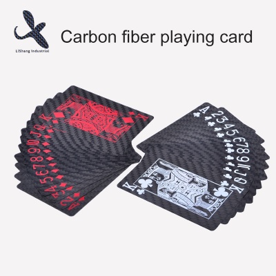 Top Quality 100% Carbon Fiber Playing Cards Poker For Entertainment - LS004