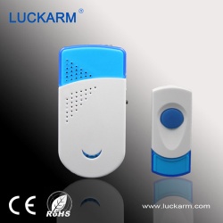 Luckarm battery digital wireless doorbell for apartment D8603