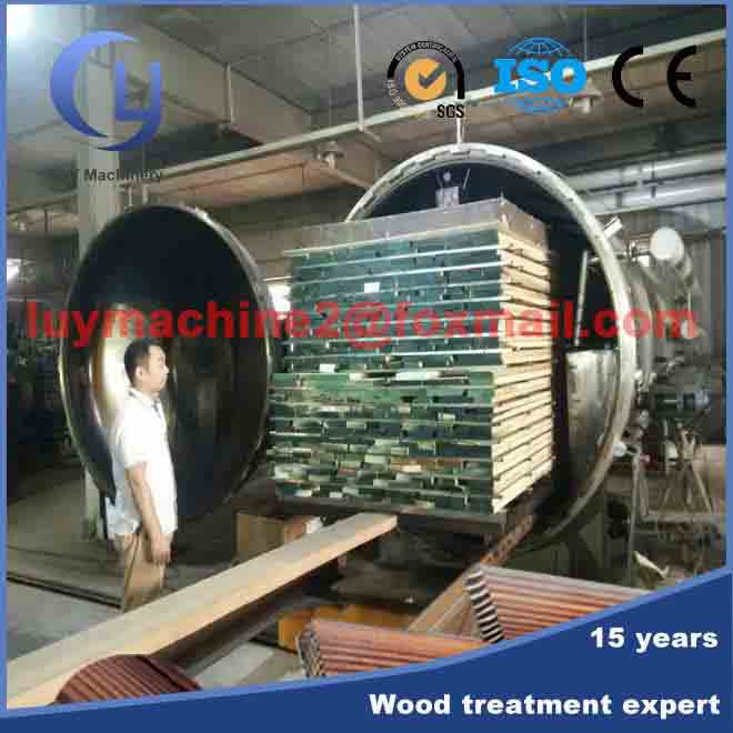 Thermo wood treatment chamber