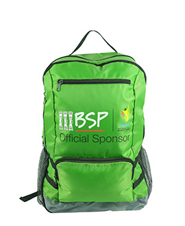 Backpack with custom logo