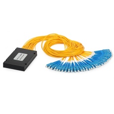 1x8 ABS box plc splitter fanout fiber optical splitter with sc lc /upc apc connector