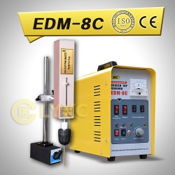 Small and light portable EDM spark erosion machine