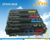 Color Toner Cartridge for HP CF410A CF411A CF412A CF413A with Chip