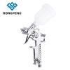 RONGPENG HVLP Mini Paint Spray Gun 1.0mm Airbrush Kit R805 Touch Up Airbrush Set For Car Painting Decorating