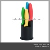 New Style Colorful Kitchen Knife Set with Stand