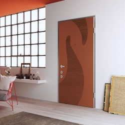 High Acoustic Insulation Security Door with Authomatic Locking System
