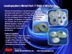Speaker Parts Tweeter T-Yoke (Pole Piece) and Washer (Top Plate) CNC Machining Parts - YK-20210108