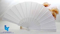High Quality Bamboo Fabric/Paper Fan with(Custom-Made)