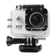 Action Video Full HD 1,080P 12MP 30-meter Waterproof Sports Camera with 1.5-inch HD Screen - Sports Camera