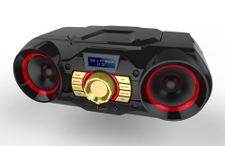 Portable CD Boombox player with FM Radio - FSD-840