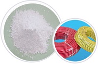 Calcium zinc compound heat stabilizer for wires and cables