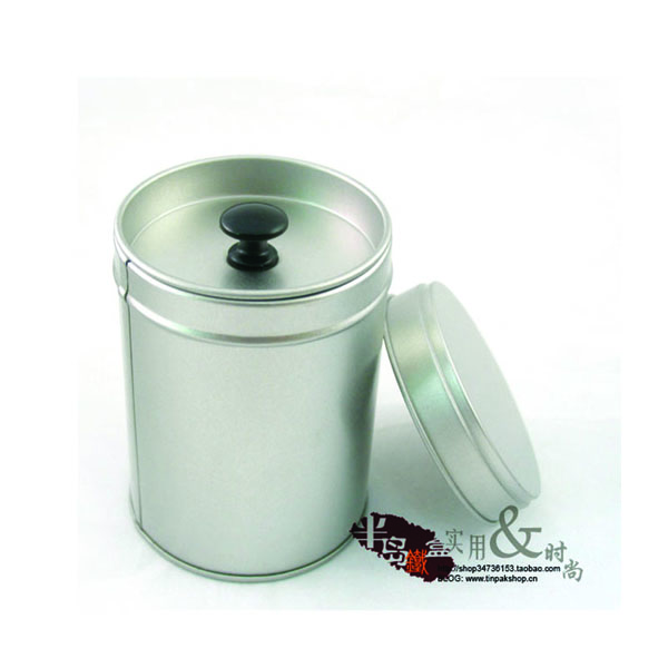 decorative round tea tins box wholesale with inner lids food grade