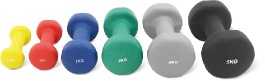Neoprene dumbbells, Vinyl weights and dumbbells for sale - UV10204