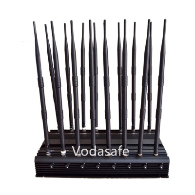 16 Antennas Low Band All Bands up to 50m Model, 3G 4G WiFi Signal detector with Cooling Fan
