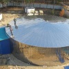 Potable sectional water tank made of stainless steel