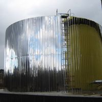 Stainless steel modular bolted water tank