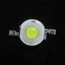 1w non integrate high power single chip led package 90-120lm warm white 2650-3250k diode