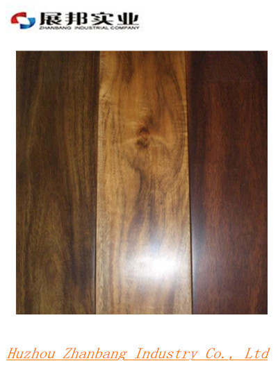 T&G solid Acacia hardwood flooring